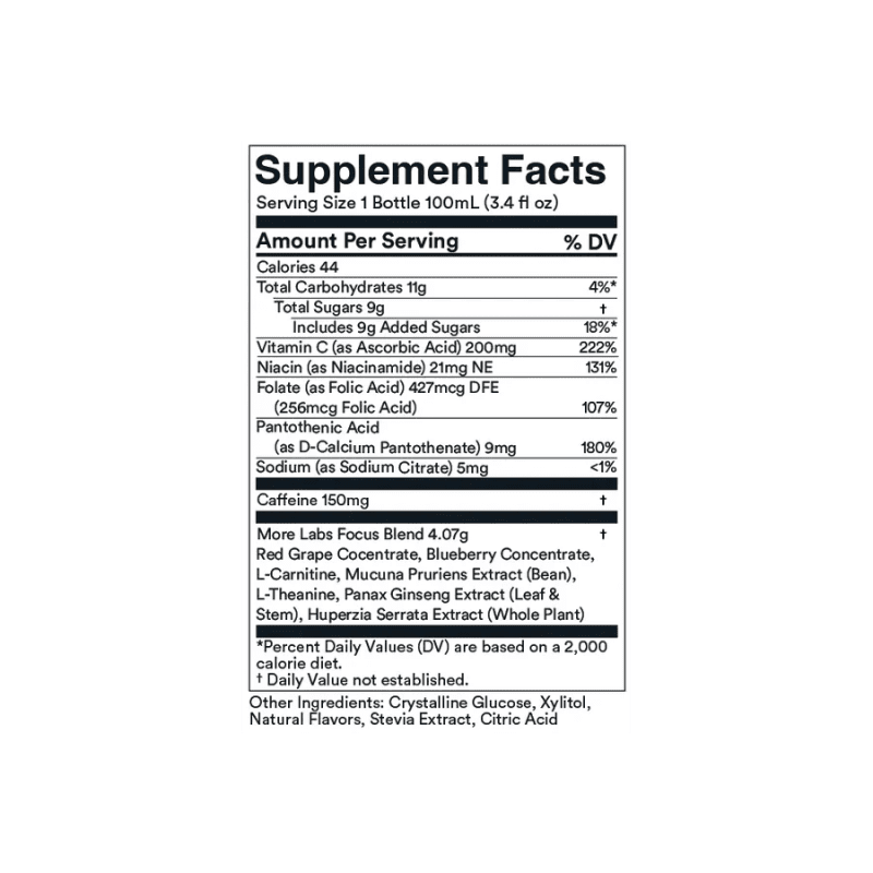 LF Supplement Facts