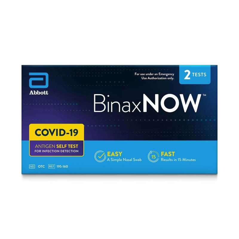 abbott binaxnow covid 19 antigen self test 2 ct covid tests and supplies procurrx 876013