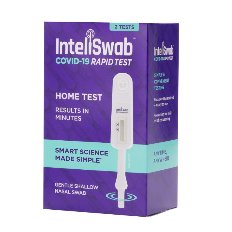 inteliswab covid 19 rapid antigen self test otcpack of 2 covid tests and supplies one source medical 783993